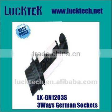Pop up Desktop Germany power Socket outlets