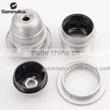 E27 Silver Bakelite Lamp Holder/ E27 Half Threaded Body Bakelite Lamp Holder/Good Quality photo-4