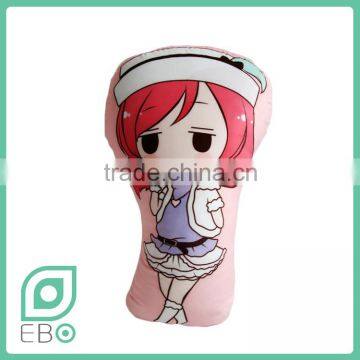 cheap anime pillow covers love live! Maki Nishikino irregular shape plush cushion