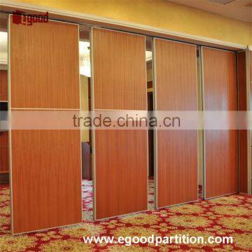 star hotel HPL sound insulation folding door partition