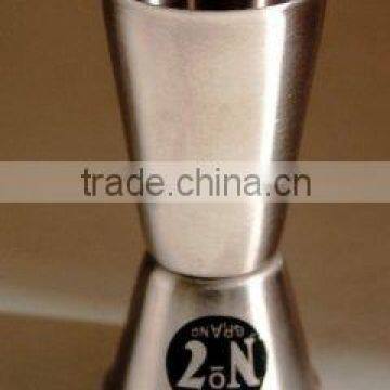 Promotional PEG MEASURES / JIGGER / BAR CUP with Stainless Steel