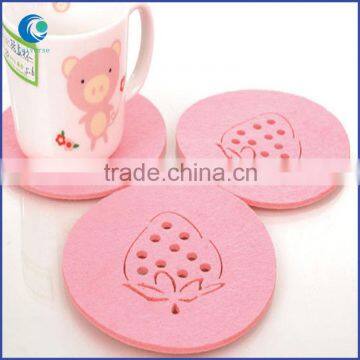 circle cup mat cup pad with top quality