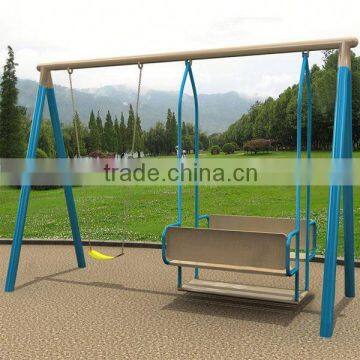 children playground 3 seats swing, outdoor swing sets