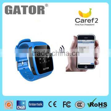 Fashion smart tracking watch phone children' safezone setting smart watch for kids