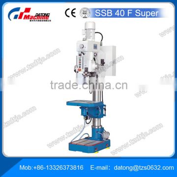 Column Drill Press SSB 40 F Super Production Drill Press with infinitely variable speed and tapping feature