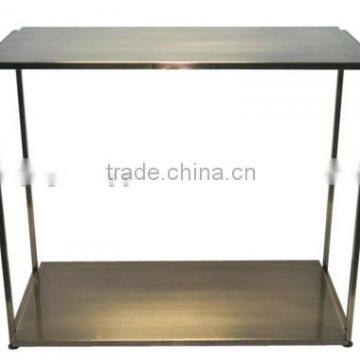 Restaurant Tables and Chairs Galvanized Finish Restaurant Set