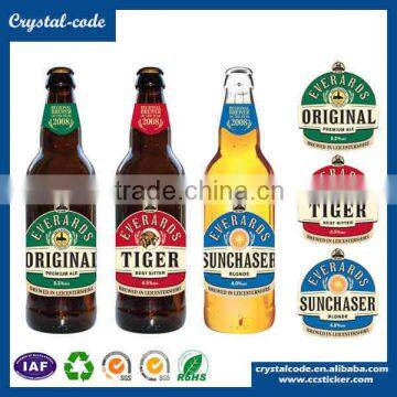 High Gloss Strong Glue Printed Waterproof Beer Label photo-2