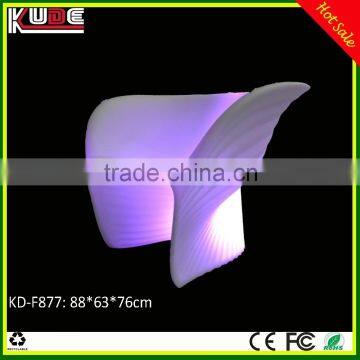 LED Furniture KD-F877 LED glowing chair lighting for garden