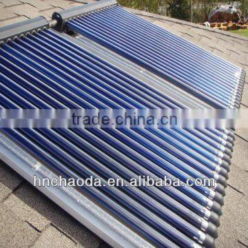 Split Pressurized Solar Evacuated Tubes Water Heaters