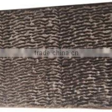 2014 high qulity polyester fiber plain bathroom mat