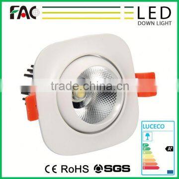 good quality and price gallery decoration 10w slim led downlight 80mm