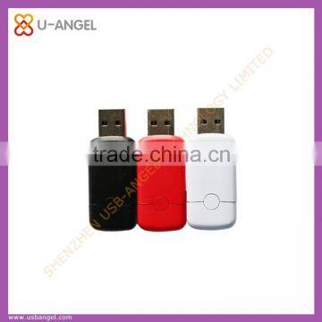 red push and pull usb pen drive 8gb plastic slide usb flash drive bulk cheap