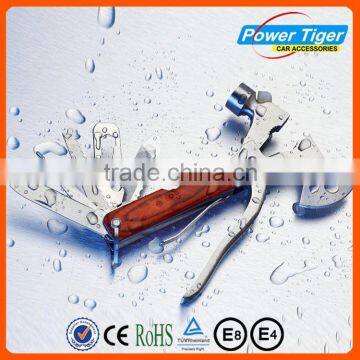 made in china multifunctional emergency hammer and knife