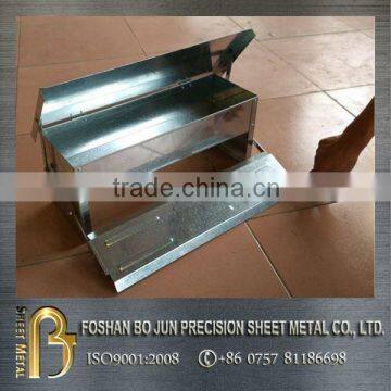 Chinese Product Oem Customized Sheet Metal Chicken Automatic Aluminum Feeder, Aluminum Metal Steel Chicken Feeder photo-2