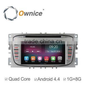 Ownice C200 Quad Core Pure Android 4.4.2 2011 dvd gps navi for ford focus Built-in Wifi