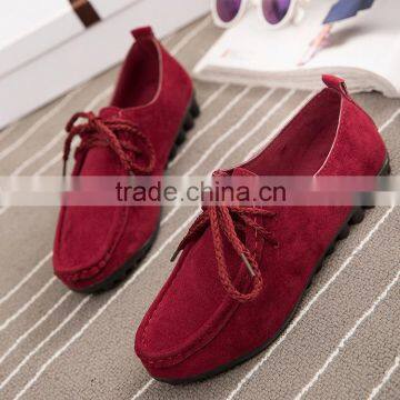 New Arrival Female Shoes Flat Heel Round Toe Shoes Women Loafers Casual Flat Four Seasons Shoes Free Shipping photo-2