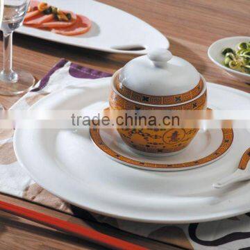 ceramic porcelain colorful dinner set G55