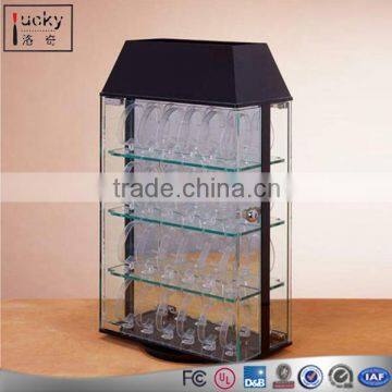 Acrylic Watch Display Stand,Rotating Revolving Watch Display Case