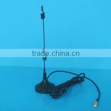 Antenna Manufacturer 2400-2483MHz(2.4GHz) 3dBi High Gain Vehicle Mount Mobile base Magnetic indoor WiFi Omni Directional Antenna
