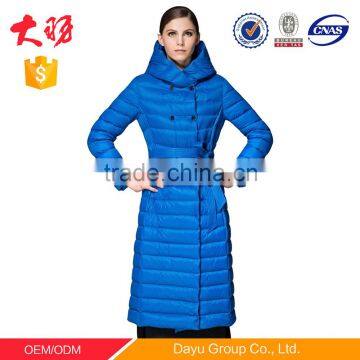 royalblue winter down coat ladies outdoor jacket woman fashion jacket