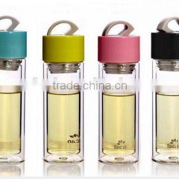 200ml/300ML Water Bottles ABS Glass with PC Lid