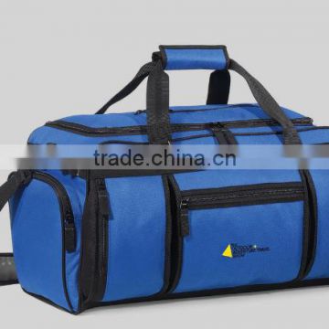 Promotional polyester travel duffel bag travelling bag