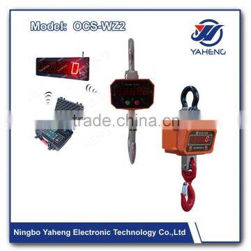 Industry digital wireless weighing Crane Scale OCS-WZ2 beam crane Electronic Weighing with working model cranes Ningbo China