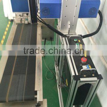 Automatic laser marking system with production line