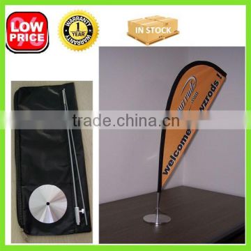 Hot Sale Custom Promotional Teardrop Advertising Table Flag Banner for Wholesale