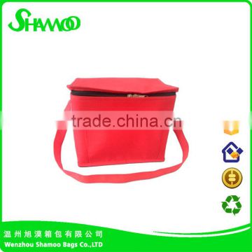 fitness aluminium foil and non woven material insulated cooler bag for frozen food