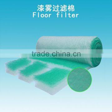 China manufacture floor filter, fiberglass for spray booth