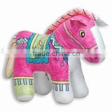 Horse toy (tyvek toy , stuffing toy, plush horse,diy toy)