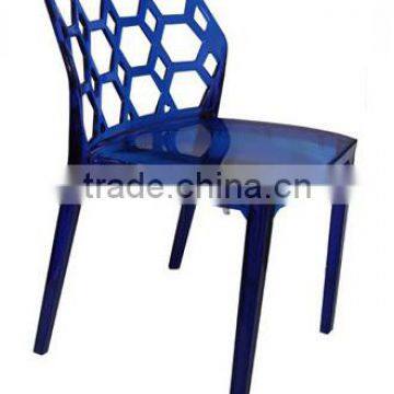 New design hot sale leisure plastic dinning chair