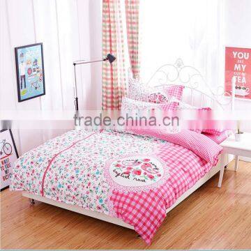 Cotton Nice Quality Bed Set Small Floweral Bed Spread Cover Set Korea Style Bed Set photo-1