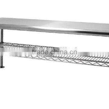 commercial furniture hospital use stainless steel work bench/work table/gowning bench