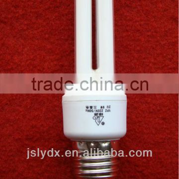 [CE ROHS]9mm,2U,E14/E27,7W U series energy saving lamp