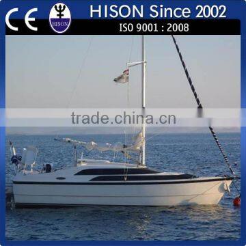 Hison manufacturing 26ft Luxury cabin sailboat