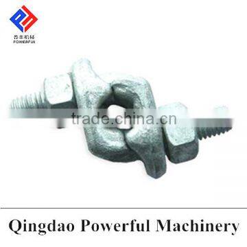 GALVANIZED U.S. TYPE DROP FORGED FIST GRIP CLIPS