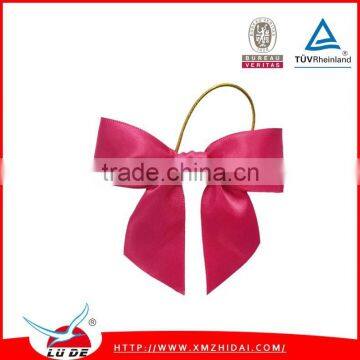 2015 Wholesales Satin Ribbon Handmade Flowers for Gift Packing photo-2