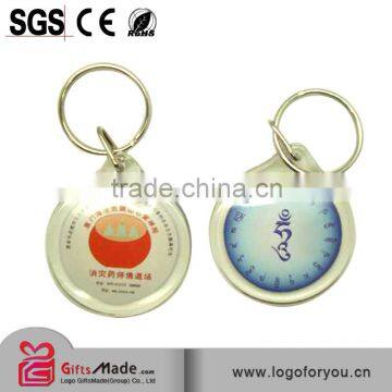 2013 blank plain acrylic photo keychain(heart shape)