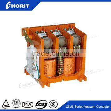 ISO9001 CCC CE CKJ5 Copper Coil 1.14KV 125A Vacuum AC Contactor