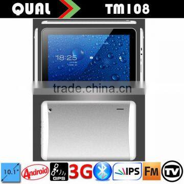 Hot! tablet pc quad core 3g 10.1 mtk quad core tablet 3G Calling Bluetooth FM TV Android 4.4 T