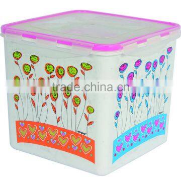 New Hot 4Pcs High Quality Squareness Microwave Plastic Food Storage/Microwave Storage Container Box photo-2