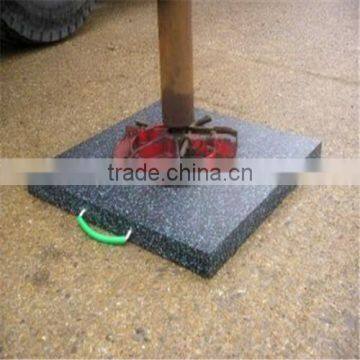 polyethylene cribbing plate/ UHMWPE crane outrigger pad