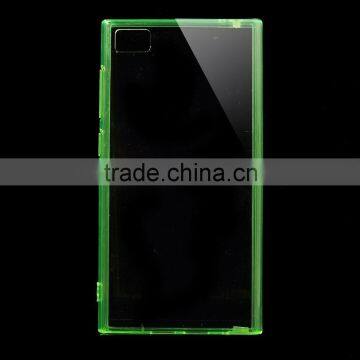 Hybrid TPU Edge + Crystal Acrylic Back Case w/ Anti-dust Plug for Xiaomi 3 MI3,xiaomi 3 Mi3 Acrylic+ Tpu Case,xiaomi 3 Mi3 Case