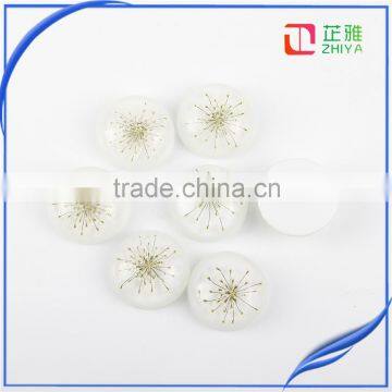 Sunflower Pressed Natural Real Flower Resin Cabochons, Flat Back Flower Resins Cabochon photo-4
