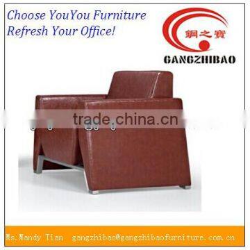 high quality PU leather sofa single sofa three sofa for office G-309