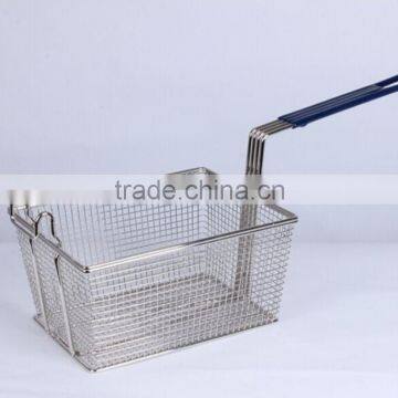 mini square wire pasta strainer, deep frying strainer, deep fry wire basket
