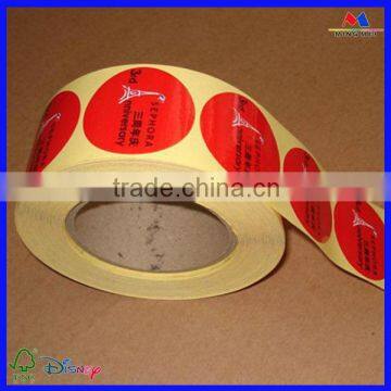 China Manufacturer Made Round Sticker and Label Printing ,Sticker Label /Label Sticker Design