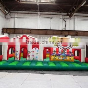 2016 Hot-selling inflatable multi-play Circus Activity Centre bounce houce/inflatable bounce house supplier